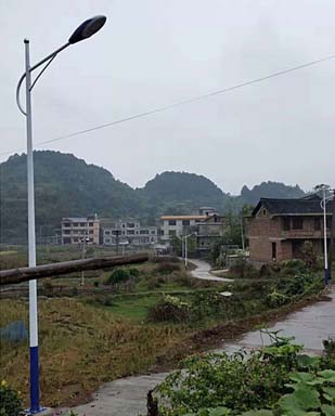 海南瓊海市文水塘村 212套led路燈紀(jì)實(shí) 海南瓊海市文水塘村 212套led路燈紀(jì)實(shí)