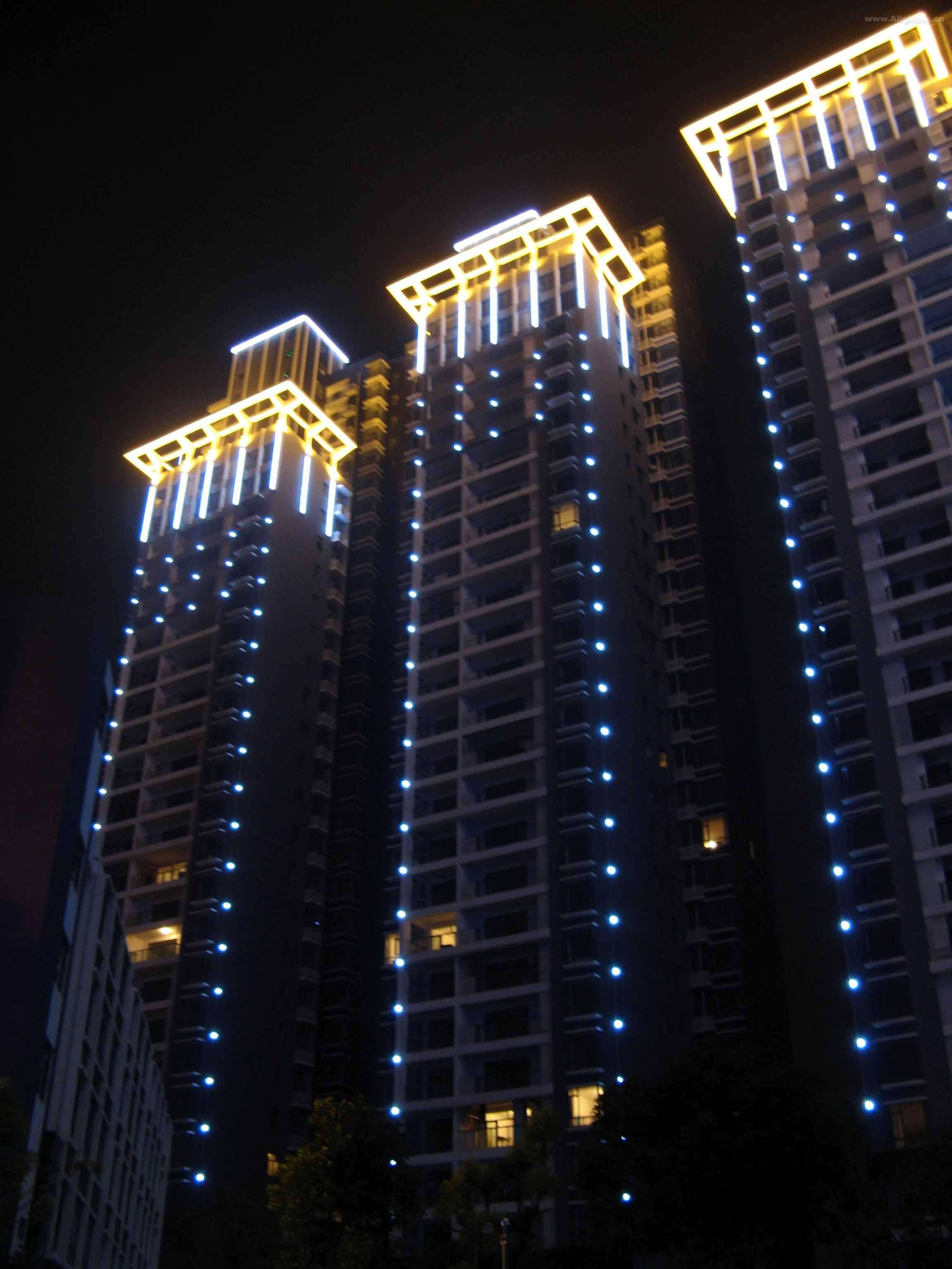 云海瀾山小區(qū)樓宇亮化工程 云海瀾山小區(qū)樓宇亮化工程