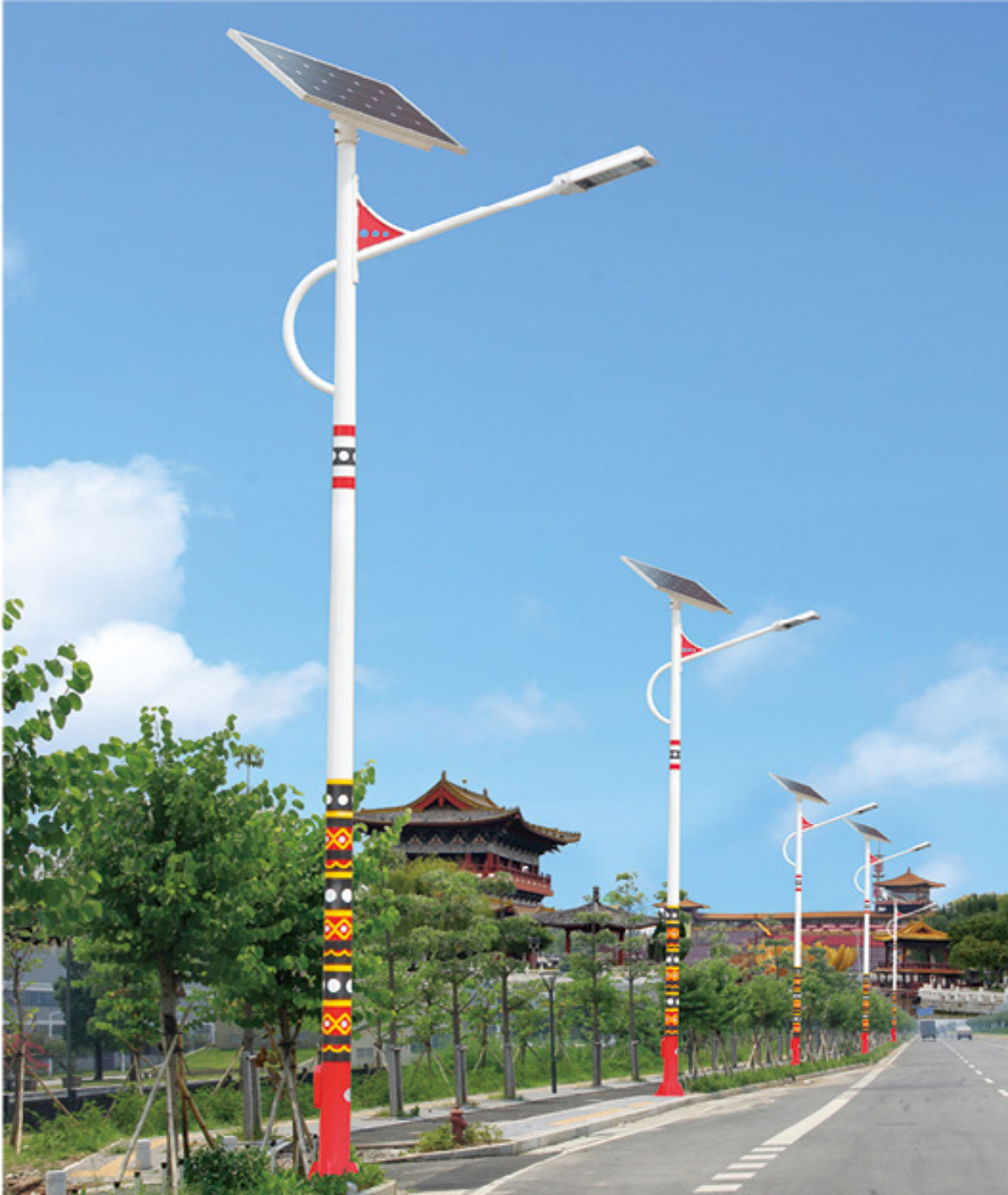 特色太陽能路燈 BK-3203